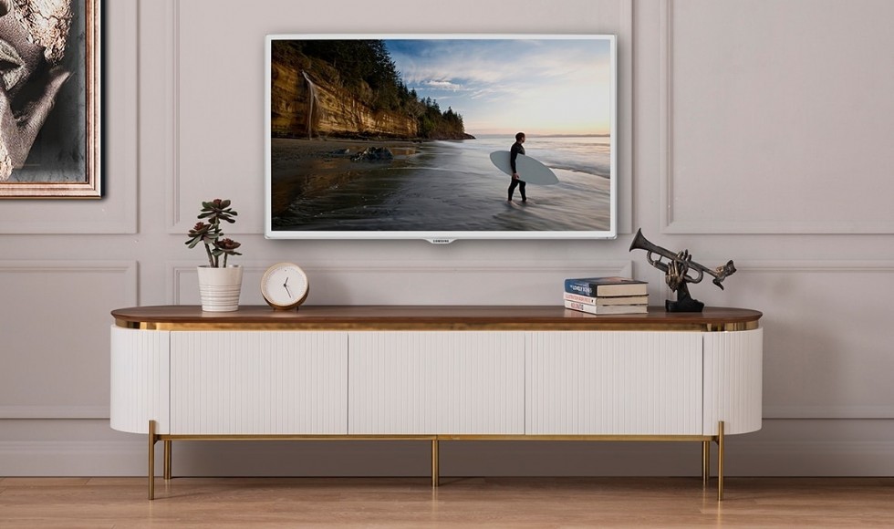 Tesla Beyaz Tv Ünitesi